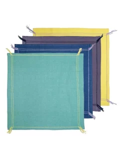 Best reviews of ⭐ Ladelle Billie Set Of 4 Napkin In Multi 😍