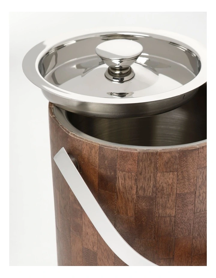 Hot Sale ✨ Australian House & Garden Kirra Barware Wood Finish Ice Bucket 1.9L ✨ 6 Hot Sale ✨ Australian House & Garden Kirra Barware Wood Finish Ice Bucket 1.9L ✨ - Image 4