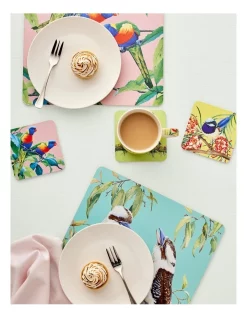 Deals 🌟 Maxwell & Williams Katherine Castle Bird Talk Cork Coaster Set Of 4 Gift Boxed In Assorted 😍 -Barcraft shop unnamed file 703