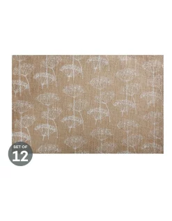 Best Pirce ???? Maxwell & Williams Table Accents Burlap Placemat 45x30cm White Set Of 12 ????