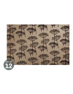 Cheap ???? Maxwell & Williams Table Accents Burlap Placemat 45x30cm Black Set Of 12 ????