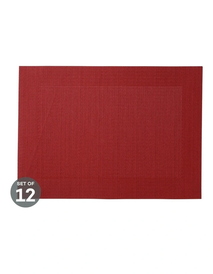 Flash Sale π Maxwell & Williams Placemat Wide Border 45x30cm Red Set Of 12 βοΈ 3 Flash Sale π Maxwell & Williams Placemat Wide Border 45x30cm Red Set Of 12 βοΈ