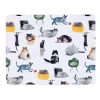Best Pirce 🥰 Maxwell & Williams Marc Martin Feline Friends Cork Back Placemat 34x26.5cm Set Of 4 Gift Boxed 💯