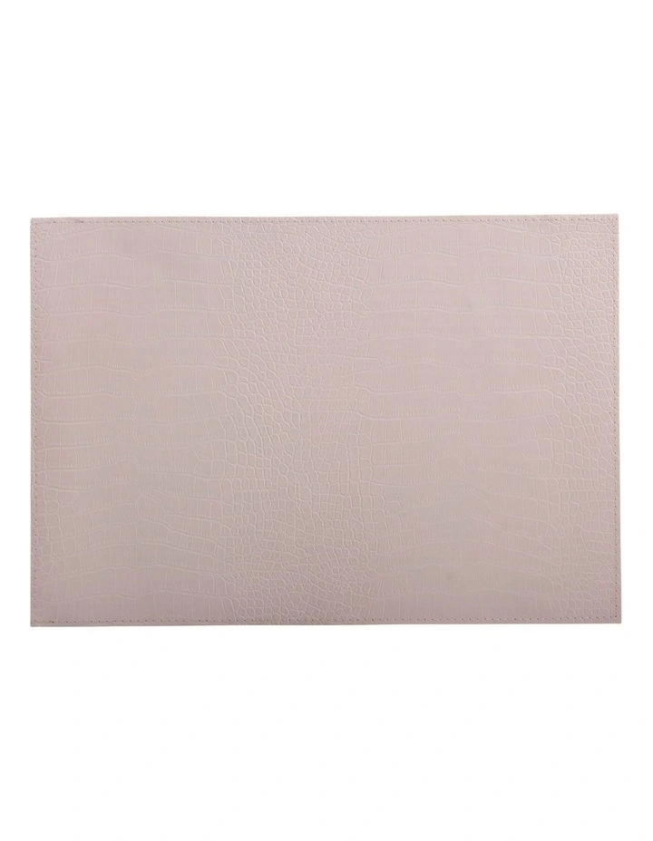 Flash Sale π Maxwell & Williams Table Accents Leather Look Alligator Placemat 43x30cm In Ecru π 3 Flash Sale π Maxwell & Williams Table Accents Leather Look Alligator Placemat 43x30cm In Ecru π