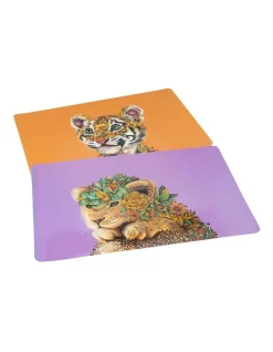 Cheap 🛒 Maxwell & Williams Marini Ferlazzo Wild Planet Placemat 43.5x28.5cm Lion Purple 🥰 -Barcraft shop unnamed file 832