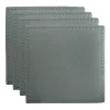 Best Sale 🎁 Maxwell & Williams Table Accents Leather Look Cowhide Coaster Set Of 4 In Grey ✨ -Barcraft shop unnamed file 843