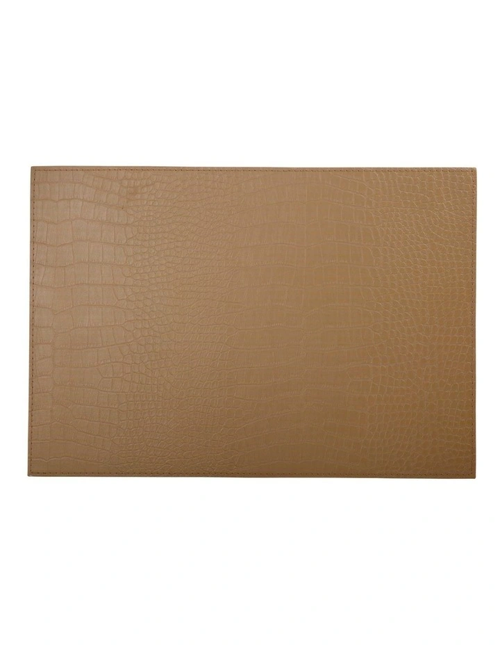 Cheapest π Maxwell & Williams Table Accents Leather Look Alligator Placemat 43x30cm In Tan π 3 Cheapest π Maxwell & Williams Table Accents Leather Look Alligator Placemat 43x30cm In Tan π