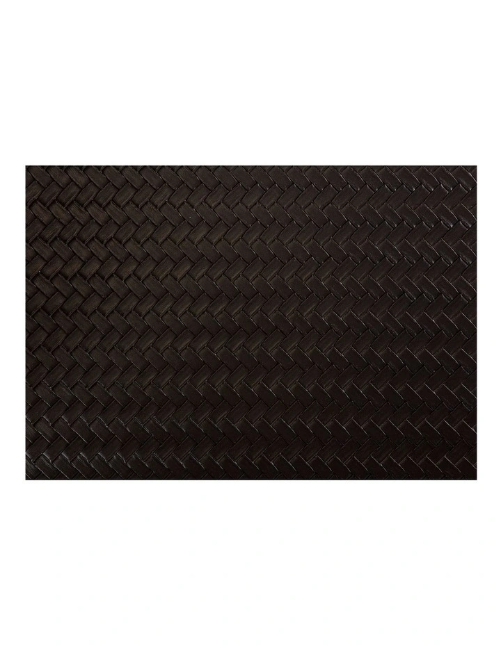 Promo π Maxwell & Williams Table Accents 43x30cm Plait Leather Look Placemat Black β€οΈ 3 Promo π Maxwell & Williams Table Accents 43x30cm Plait Leather Look Placemat Black β€οΈ