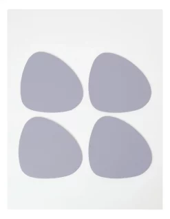 Buy 👏 Vue Leather Look Coaster In Purple Heather 🧨