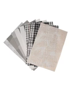 Outlet 😍 Maxwell & Williams Table Accents Placemat 45x30cm Frond In Beige ❤️ -Barcraft shop unnamed file 918