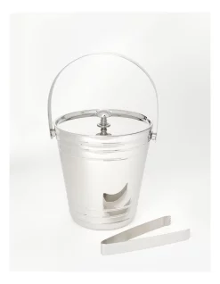 Cheapest ❤️ Vue Refresh Stainless Steel Ice Bucket With Tongs 🔔