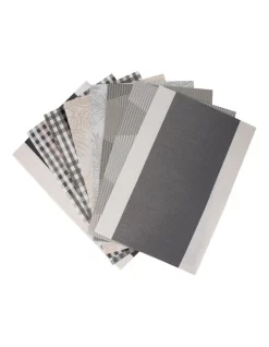 Cheap 🤩 Maxwell & Williams Table Accents Placemat 45x30cm In White/Grey 👍 -Barcraft shop unnamed file 932