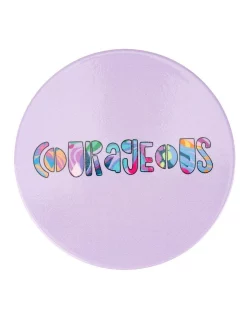 Best deal ⌛ Maxwell & Williams Kasey Rainbow Be Fierce Ceramic Coaster 10cm Courageous In Purple ????