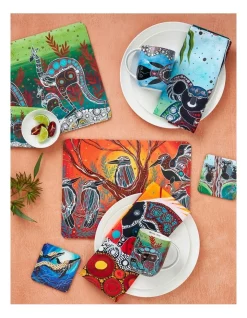 Hot Sale ⌛ Maxwell & Williams Melanie Hava Journeys Ceramic Coaster 10cm Whales ???? -Barcraft shop unnamed file 982