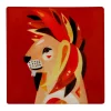 Wholesale ❤️ Maxwell & Williams Pete Cromer Wildlife Ceramic 9.5cm Lion Square Coaster ⭐ -Barcraft shop unnamed file 992